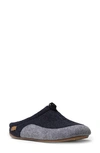 Toni Pons Mel Scuff Slipper In Navy Wool