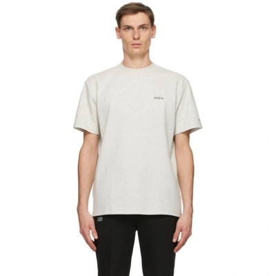 Ader Error Beige Calli T-shirt In Oatmeal