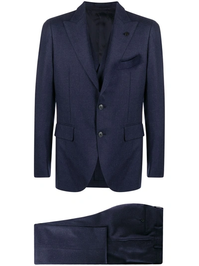 Gabriele Pasini Three-piece Suit In Blue