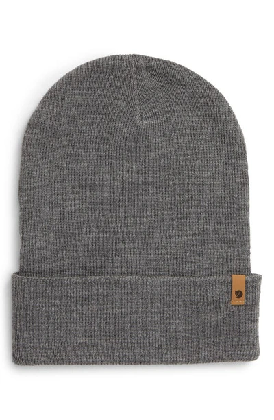 Fjall Raven Classic Knit Hat In Grey