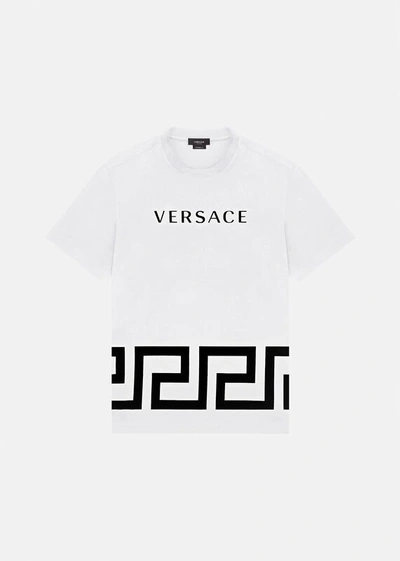 Versace Greca T-shirt In White