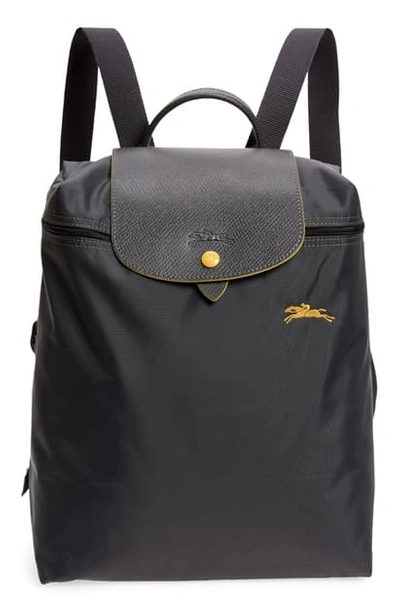 Longchamp Navy and Dark Gray Le Pliage Backpack LONGCHAMP Le Pliage Original M Backpack Navy - Canvas New  main image 3