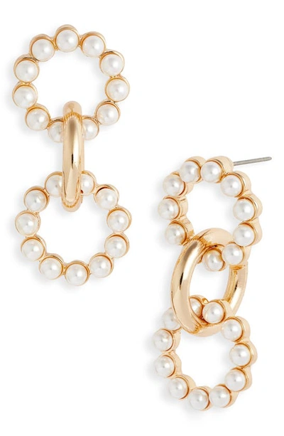 8 Other Reasons X Jenn Im Lulu Imitation Pearl Earrings In Gold