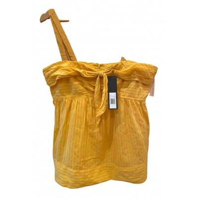 Pre-owned Marc By Marc Jacobs Camisole In Yellow