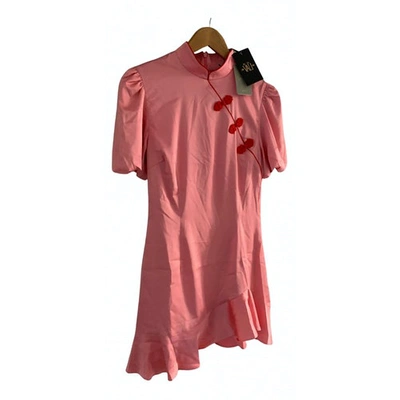 Pre-owned De La Vali Pink Dress