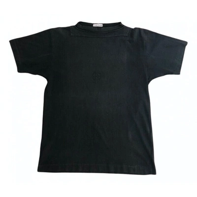 Pre-owned Stone Island T-shirt In Black