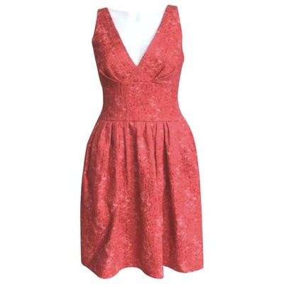Pre-owned Moschino Mid-length Dress In Red
