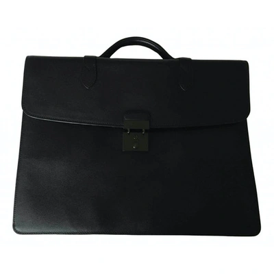 Pre-owned Mulberry Leather Satchel In Black