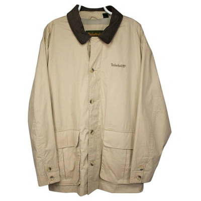 Pre-owned Timberland Jacket In Khaki