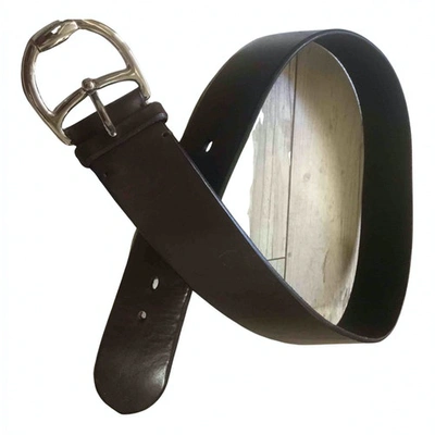 Pre-owned Ralph Lauren Leather Belt