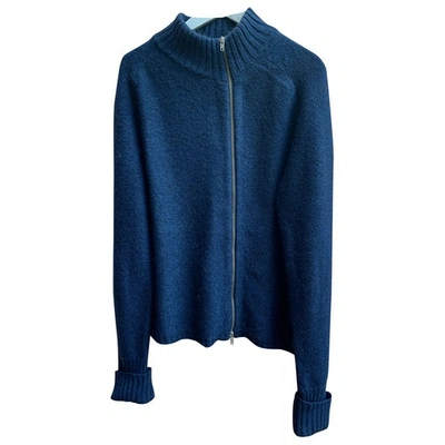 Pre-owned Costume National Wool Pull In Blue