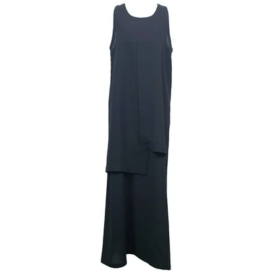 Pre-owned Sonia Rykiel Maxi Dress In Black