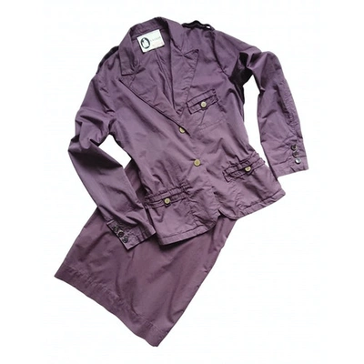 Pre-owned Lanvin Suit Jacket In Purple