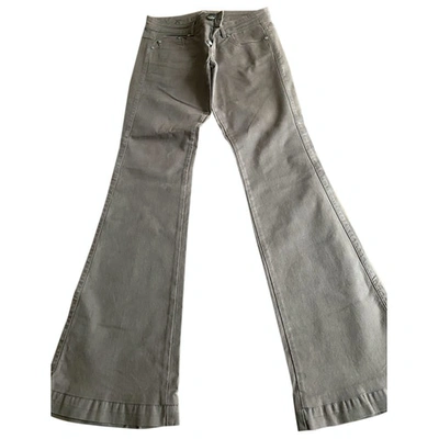 Pre-owned Pinko Large Jeans In Brown