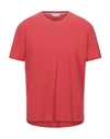 Paolo Pecora T-shirts In Red