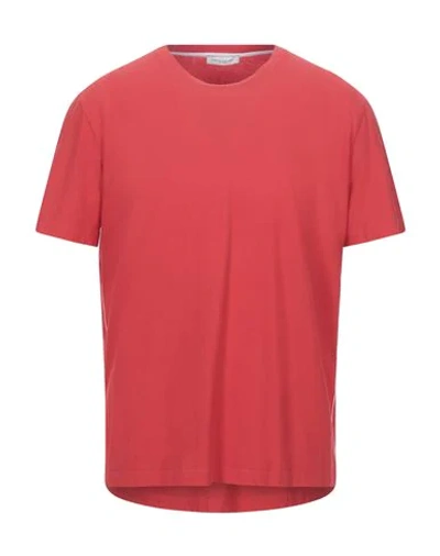 Paolo Pecora T-shirts In Red