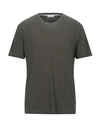 Paolo Pecora T-shirts In Military Green