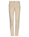 Trussardi Jeans Casual Pants In Beige