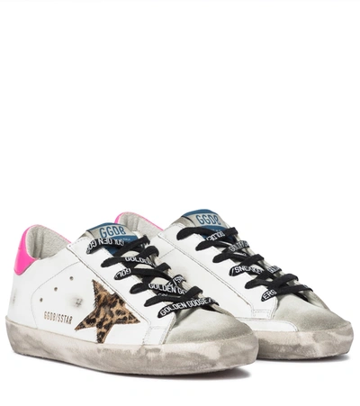 Golden Goose White Superstar Classic Sneakers
