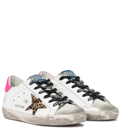Golden Goose White Superstar Classic Sneakers ModeSens