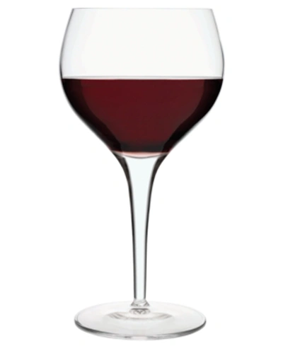 Luigi Bormioli Glassware, Set Of 4 Michelangelo Burgundy Wine Glasses