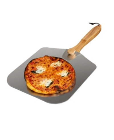 Honey Can Do 14" Foldable Pizza Peel In Chrome; Wood