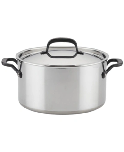 Kitchenaid Polished Stainless Steel 8-qt. Stockpot With Lid