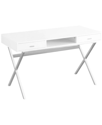 Monarch Specialties Computer Desk In White