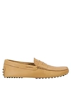 Tod's Loafers In Ocher