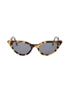 Illesteva Isabella 52mm Cat Eye Sunglasses In Tortoise