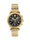 Versace Sport Tech Chronograph Gold-tone Stainless Steel Watch