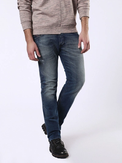 tempo buis Birma Diesel Belther 084ea Tapered In Blue Jeans | ModeSens