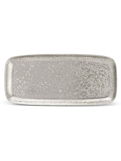 L'objet Alchimie Platinum Rectangular Platter In Size Large