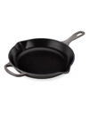 Le Creuset 10.25" Signature Cast Iron Skillet In Oyster