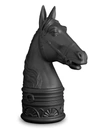 L'objet Han White Horse Bookend In Black