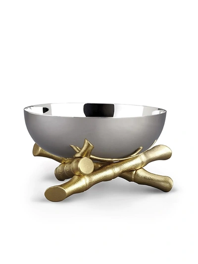 L'objet Bambou Medium Bowl In Metallic
