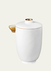L'objet Han 24k Gold-trimmed Porcelain Soy Sauce Pot