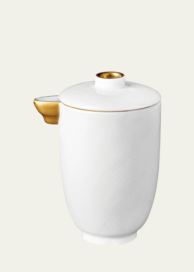 L'objet Han 24k Gold-trimmed Porcelain Soy Sauce Pot