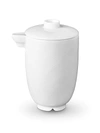 L'objet Han 24k Gold-trimmed Porcelain Soy Sauce Pot In White