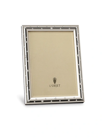 L'objet Frames Star Platinum Picture Frame In Silver