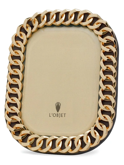 L'objet Cuban Link Metallic Picture Frame