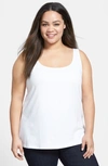 Nic + Zoe Perfect Tank In Paper White