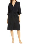 Papinelle Jersey Robe In Black