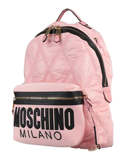 Moschino Backpacks & Fanny Packs In Pink