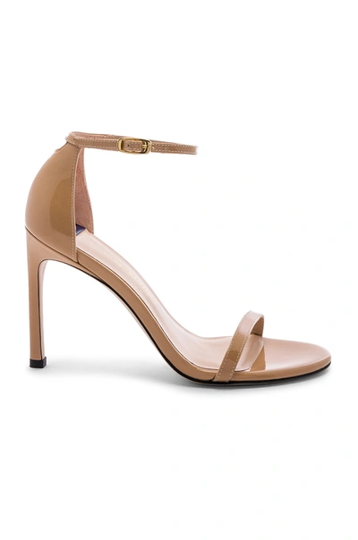 Stuart Weitzman Nudistsong Heel In Adobe