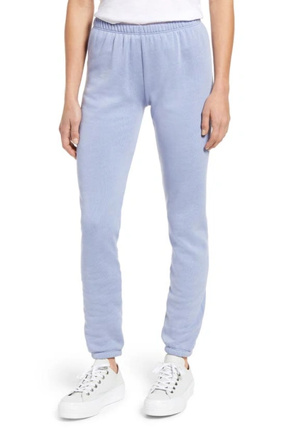 Wildfox Knox Cotton Blend Pants In Dusk