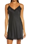 Papinelle Pure Silk Chemise In Black