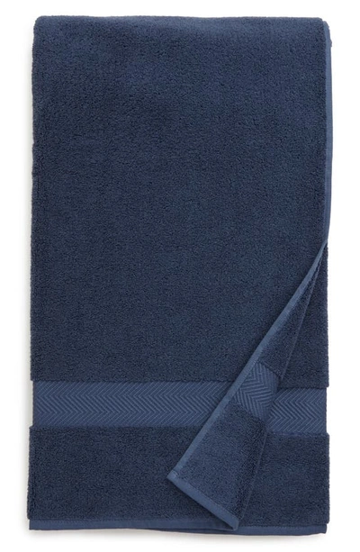 Nordstrom At Home Hydrocotton Bath Sheet In Blue Vintage