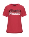 Frankie Morello T-shirts In Red