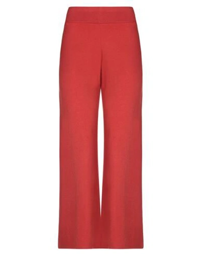 Labo.art Labo. Art Casual Pants In Brick Red